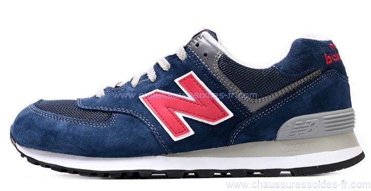 new balance ml574 rouge et bleu